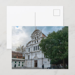 Carte Postale La façade Renaissance de l'église San Zaccaria