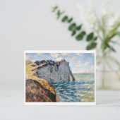 Carte Postale La falaise d'Aval, Monet (Debout devant)