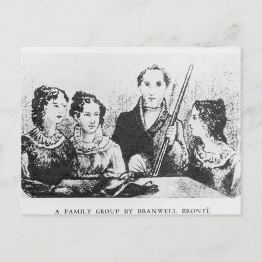 Carte Postale La famille de Bronte (Devant)