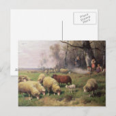 Carte Postale La famille du berger (Devant / Derrière)