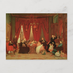 Carte Postale La famille Hatch, 1870-1871