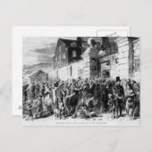 Carte Postale La famine irlandaise (Devant / Derrière)