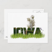Carte Postale La faune de Iowa (Devant / Derrière)