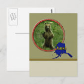 Carte Postale La faune de l'Alaska (Devant / Derrière)