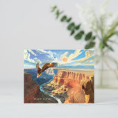 Carte Postale La faune du parc national du Grand Canyon Art Vint (Debout devant)