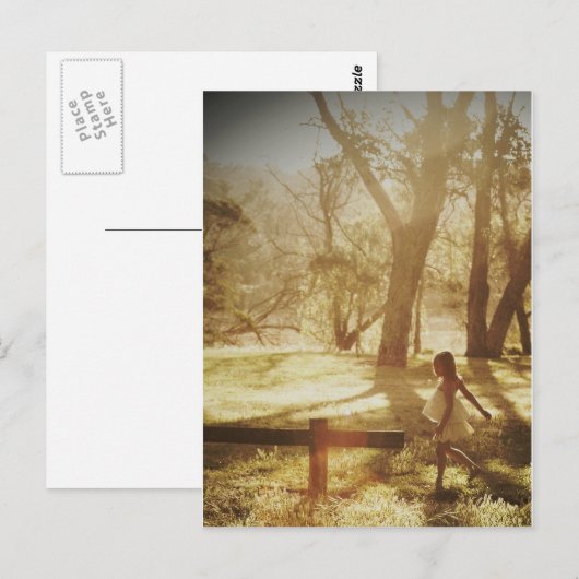 Carte Postale La Fée (Devant / Derrière)