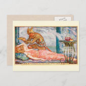 Carte Postale La fée de la gloire du matin de l'aube (Devant / Derrière)