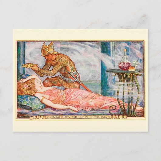 Carte Postale La fée de la gloire du matin de l'aube (Devant)