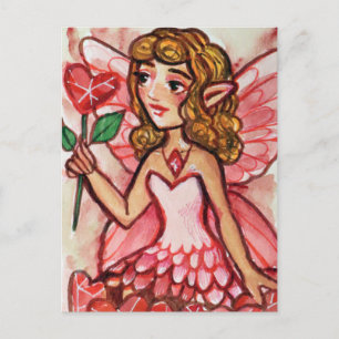 Carte Postale La Fée de la Saint-Valentin