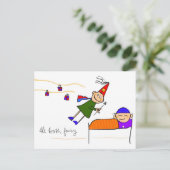 Carte Postale La fée des dents (Debout devant)