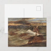 Carte Postale La Fée et le Serpent de mer (Devant / Derrière)