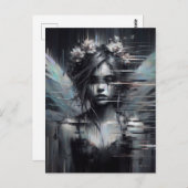 Carte Postale La Fée Glitch (Devant / Derrière)