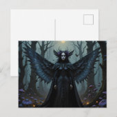 Carte Postale La Fée Goth (Devant / Derrière)