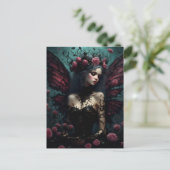 Carte Postale La fée Rose foncée (Debout devant)