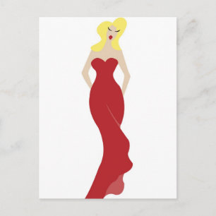 Carte Postale La femme