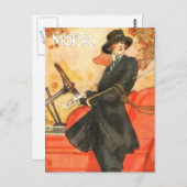 Carte Postale La femme au foyer d'aujourd'hui (Devant / Derrière)