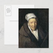 Carte Postale La Femme avec la manie du jeu, 1819-24 (Devant / Derrière)