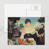 Carte Postale La femme du marchand au thé, 1918 (Devant / Derrière)