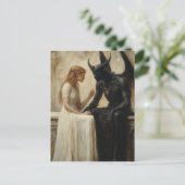 Carte Postale La femme et le démon (Debout devant)