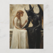 Carte Postale La femme et le démon (Devant)