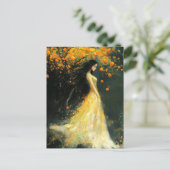 Carte Postale La Femme et l'Orange (Debout devant)