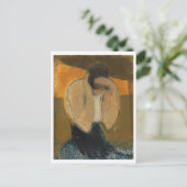 Carte Postale La femme Gipsy, Helene Schjerfbeck (Debout devant)