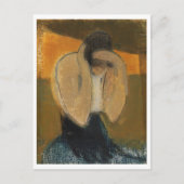 Carte Postale La femme Gipsy, Helene Schjerfbeck (Devant)
