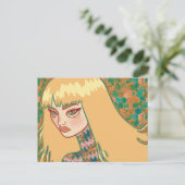 Carte Postale La femme gothique (Debout devant)