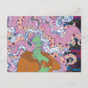 Carte Postale La Femme Mystique