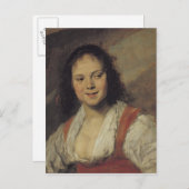 Carte Postale La femme tzigane, c.1628-30 (Devant / Derrière)