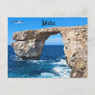 Carte Postale La fenêtre d'Azure Gozo Malte