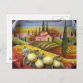 Carte Postale La ferme toscane (Devant / Derrière)