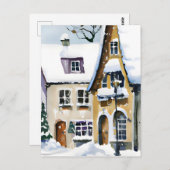 Carte Postale La Fête de Noël (Devant / Derrière)