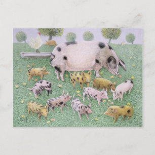 Carte Postale La fête des pommes