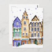 Carte Postale La Fête des snow (Devant / Derrière)