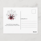 Carte Postale La fête d'Halloween (Dos)