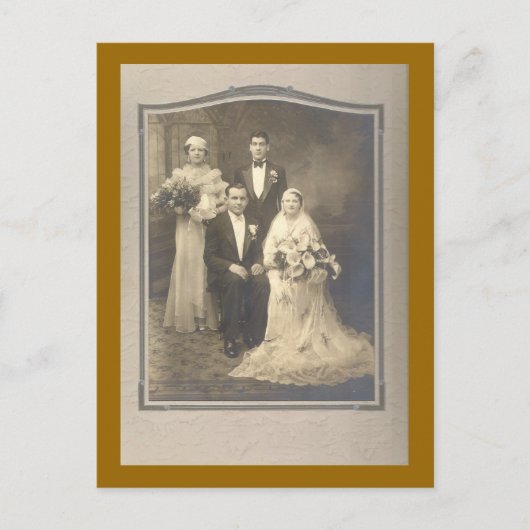 Carte Postale La fête du mariage (Devant)