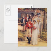 Carte Postale La fête du mariage (Devant / Derrière)