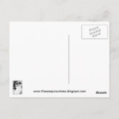 Carte Postale La fête du mariage (Dos)