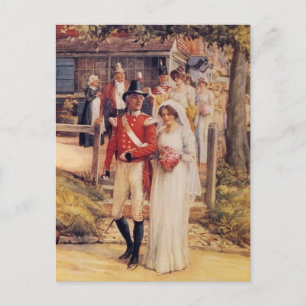 Carte Postale La fête du mariage