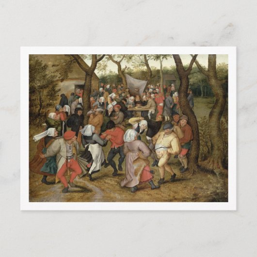 Carte Postale La fête Mariage (Devant)