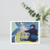 Carte Postale La fête nautique, Mary Cassatt (Debout devant)