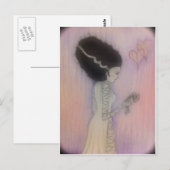 Carte Postale La fiancée de Frankenstein (Devant / Derrière)