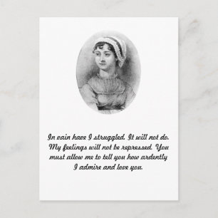 Carte Postale La Fierté de Jane Austen