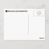 Carte Postale la fierté de la californie. (Dos)