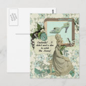 Carte Postale La fierté d'Elizabeth Bennet (Devant / Derrière)