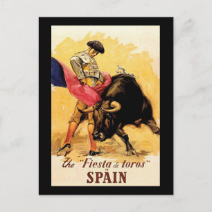 Carte Postale La Fiesta De Toros En Espagne