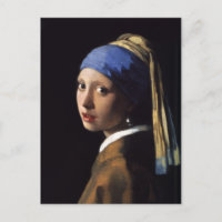 La fille avec une perle oreille par Johannes Verme