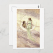 Carte Postale "La fille de la sorcière" par l'église Frederick S (Devant / Derrière)