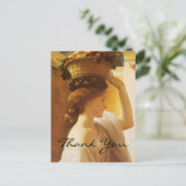 Carte Postale La fille de Leighton avec un panier de fruits (Debout devant)